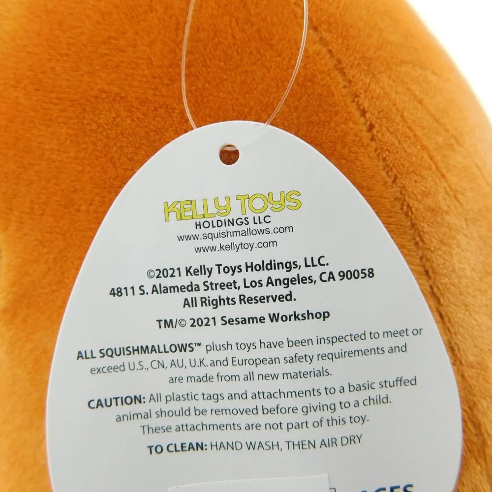 New Snuffleupagus SQUISHMALLOWS Sesame Street Character SNUFFY Plush Pillow